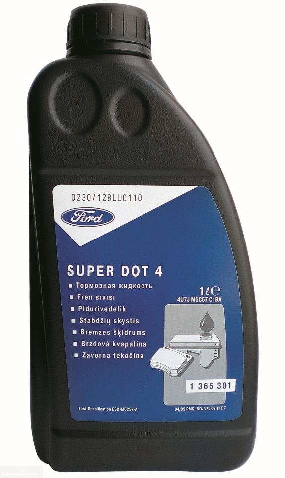 Тормозная жидкость Ford Super DOT4